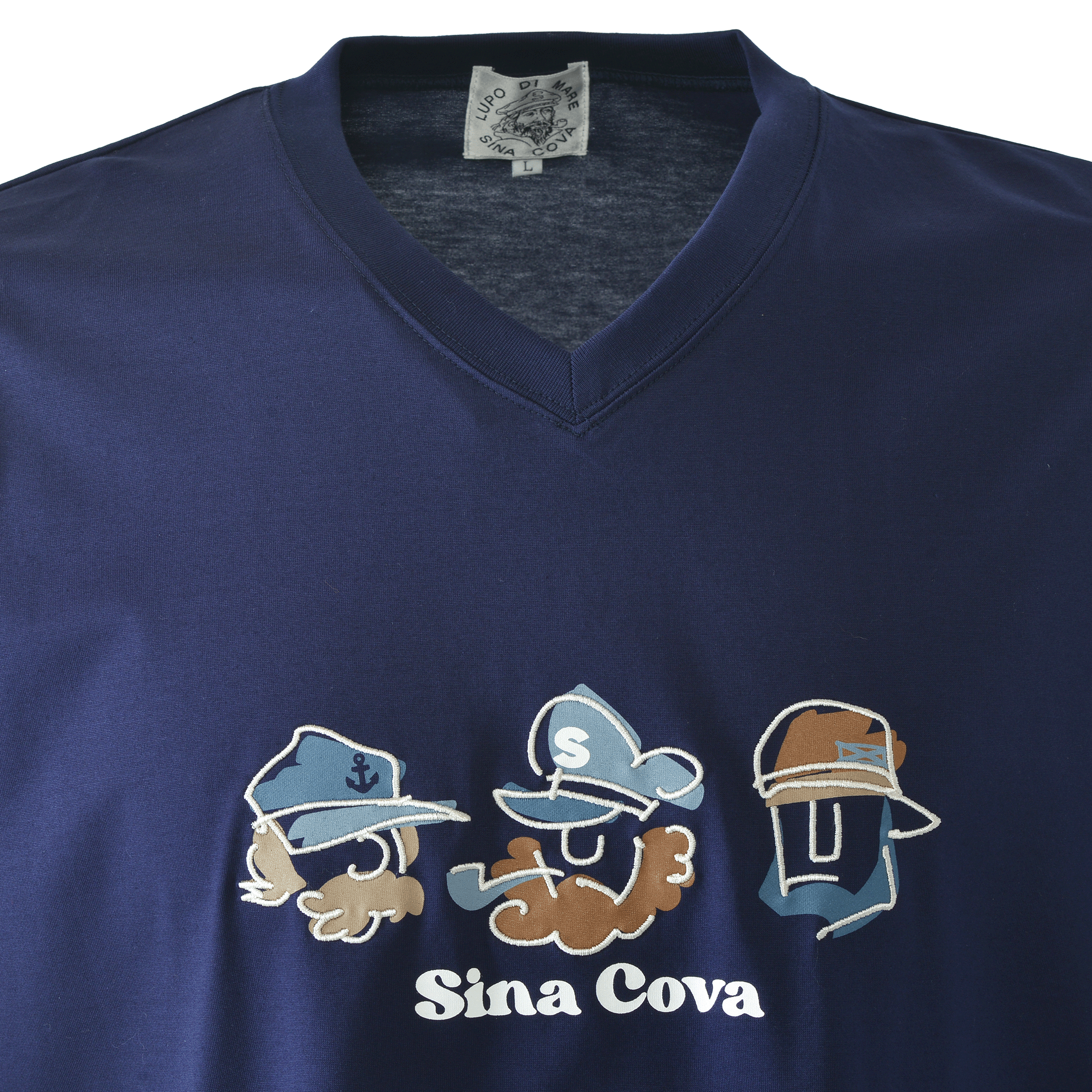 V-neck short-sleeved T-shirt 26120560