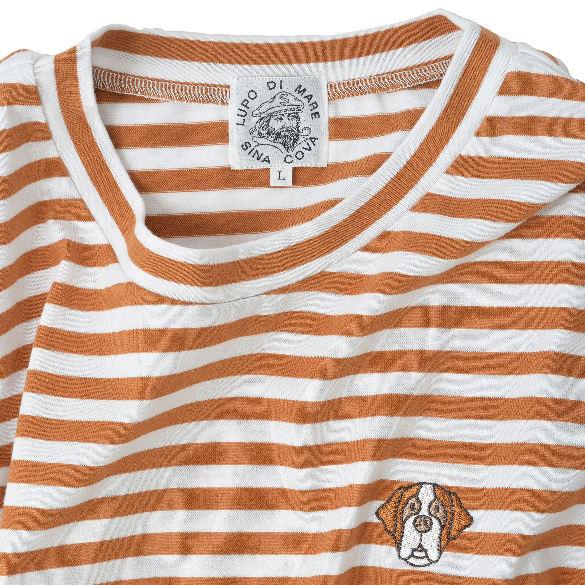 Striped short-sleeved T-shirt, unisex (unisex), 26120570