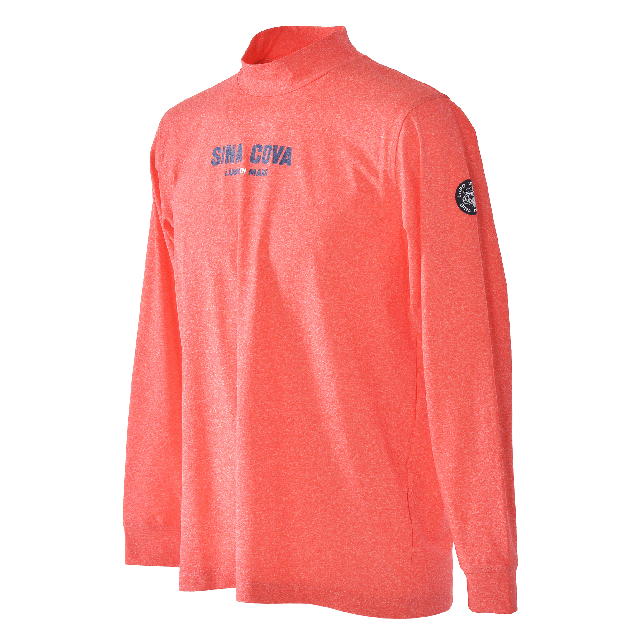 Long-sleeved mock neck T-shirt 26150010