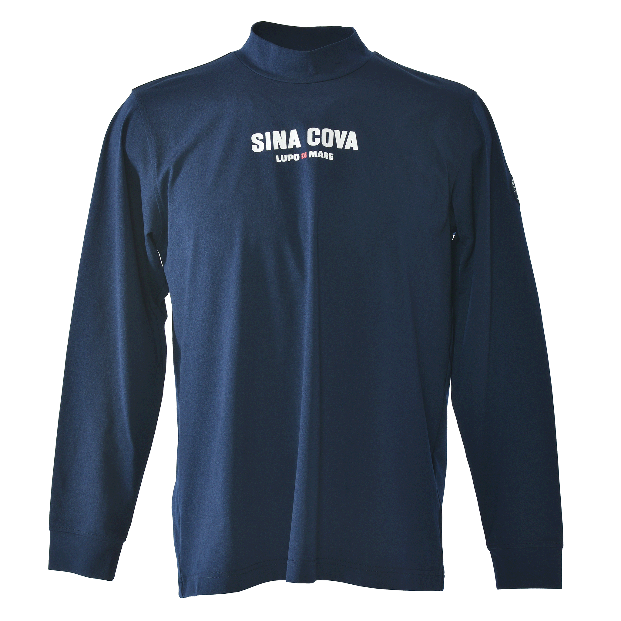 Long-sleeved mock neck T-shirt 26150010