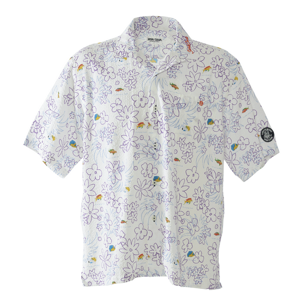 Short-sleeved open-collar shirt 26124530