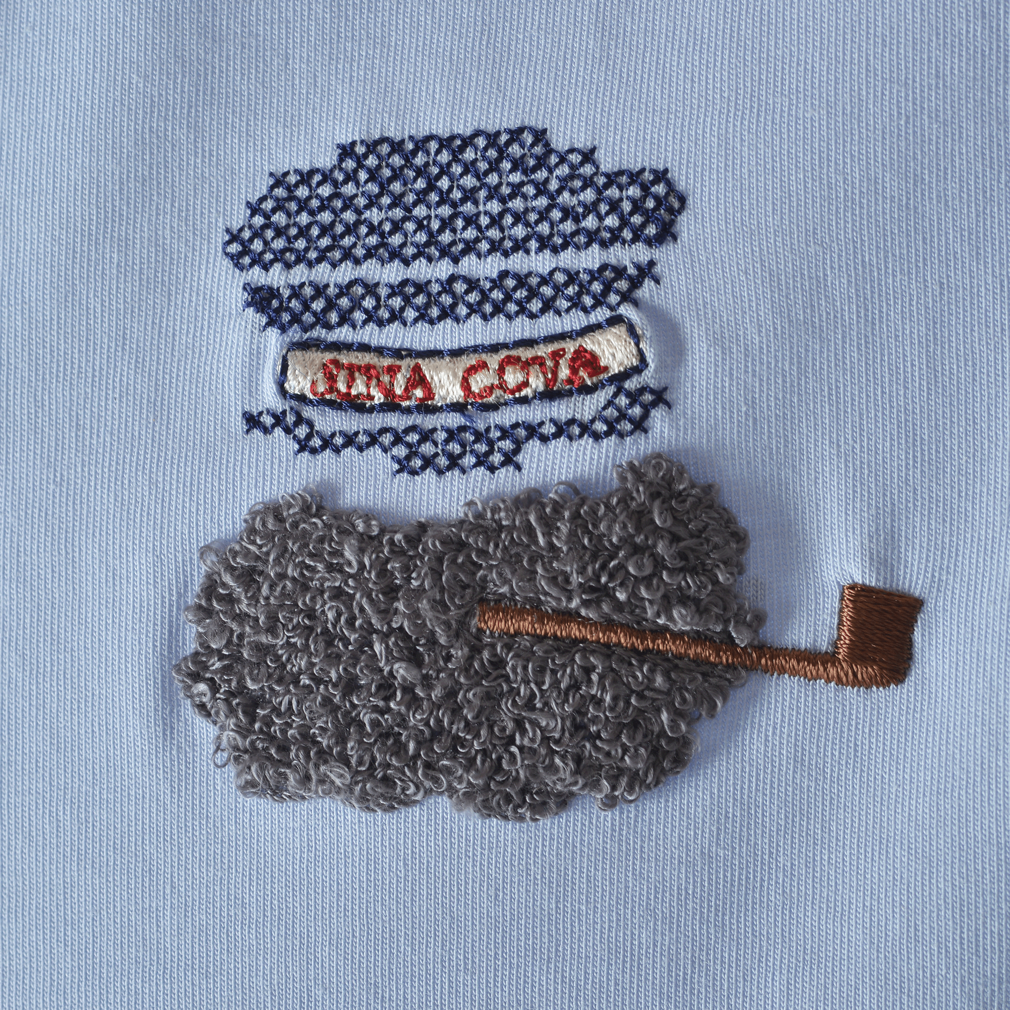 Henley neck short-sleeved T-shirt, unisex (unisex) 26110550