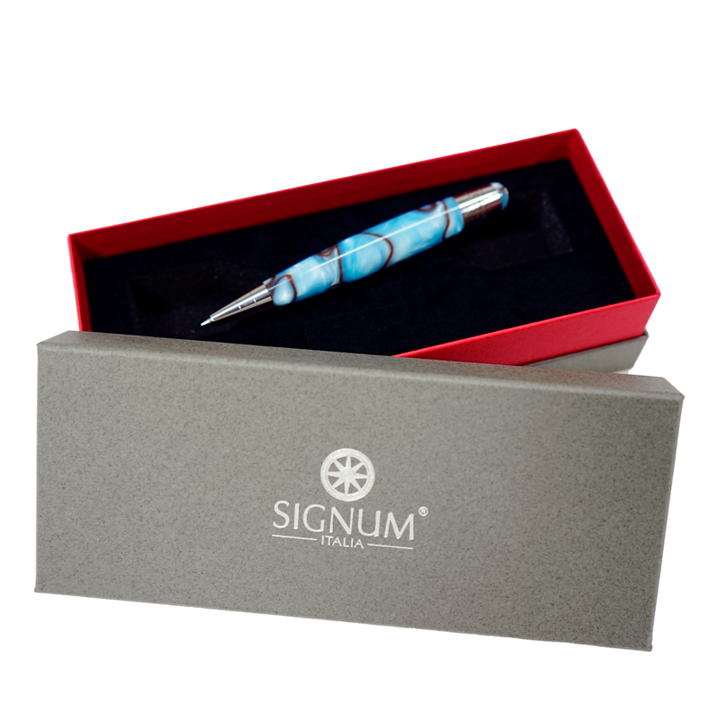 [SIGNUM Nova Mini] Ballpoint Pen Marble (Chiaro Blue) 57002280