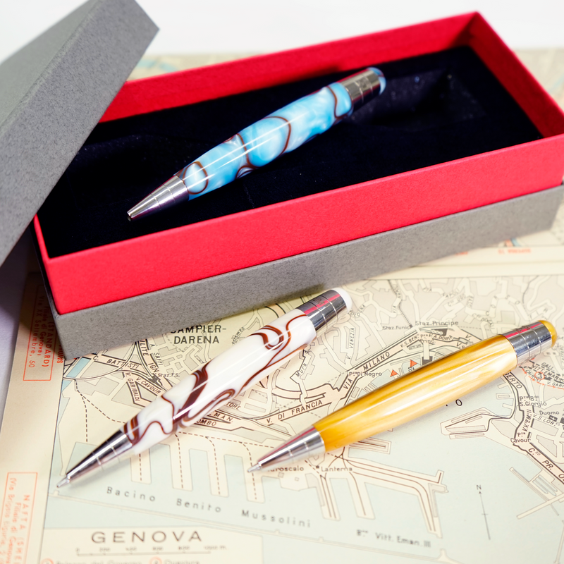 [SIGNUM Nova Mini] Ballpoint Pen Marble (Chiaro Blue) 57002280