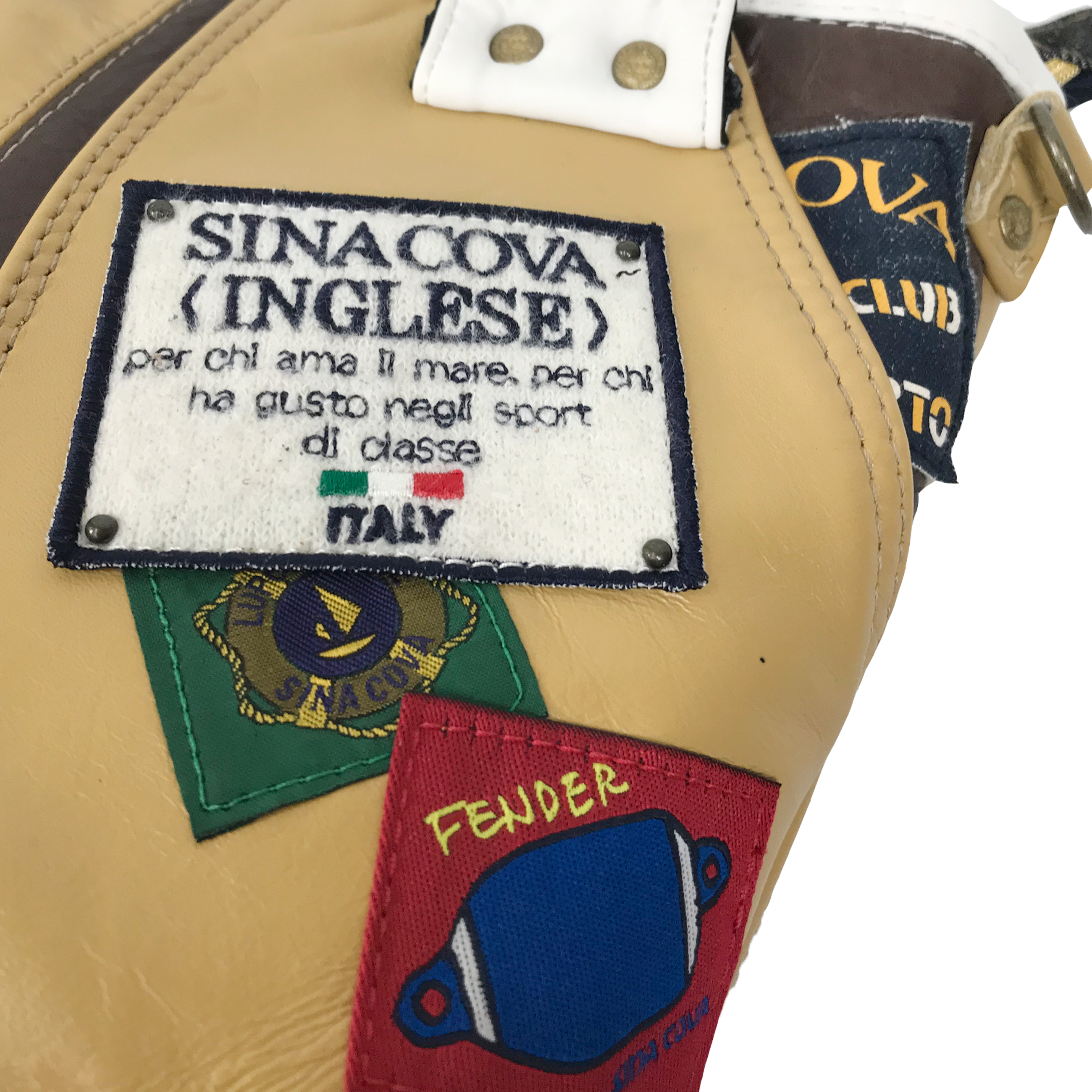 [Official] SINA COVA [One of a kind] Remade tote bag (leather) brown 10070129