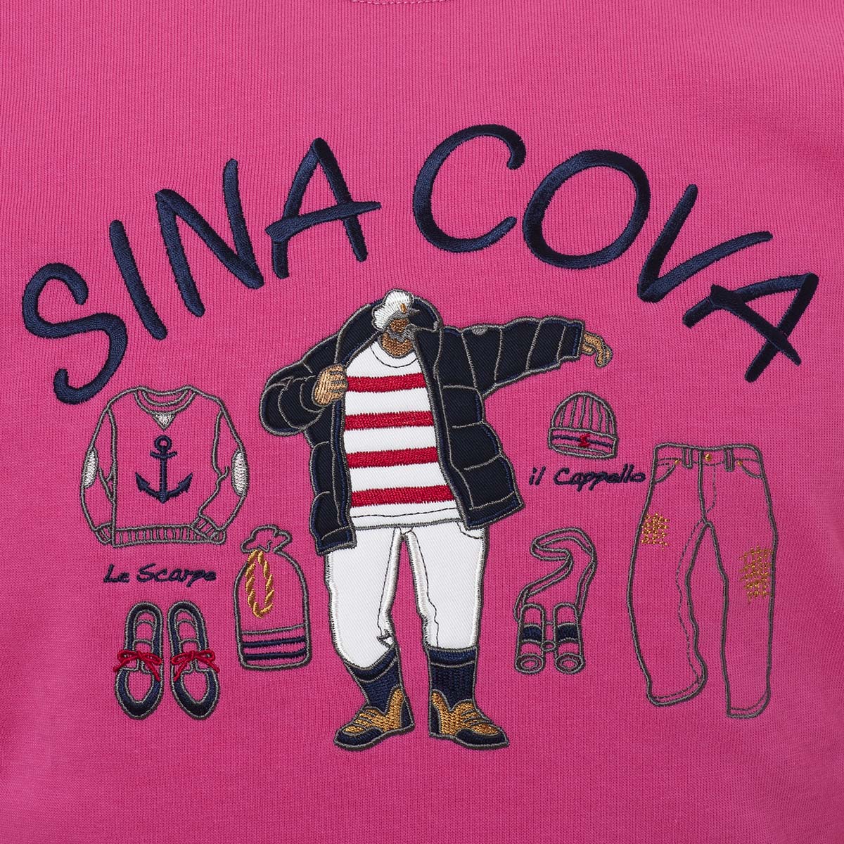 Round neck sweatshirt 21220040