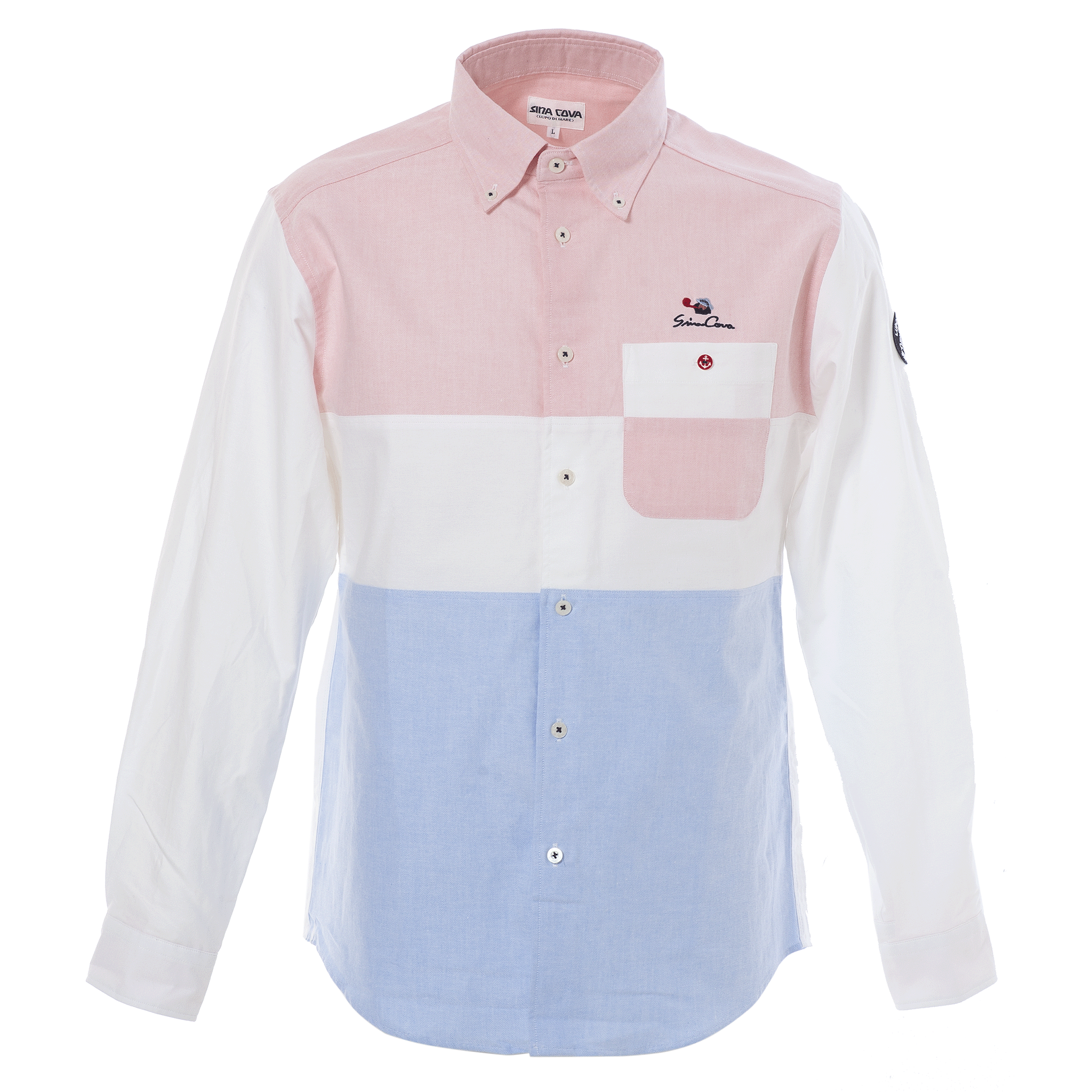 【アウトレット】シナコバ （SINA COVA） 長袖 ボタンダウンシャツ 22224020