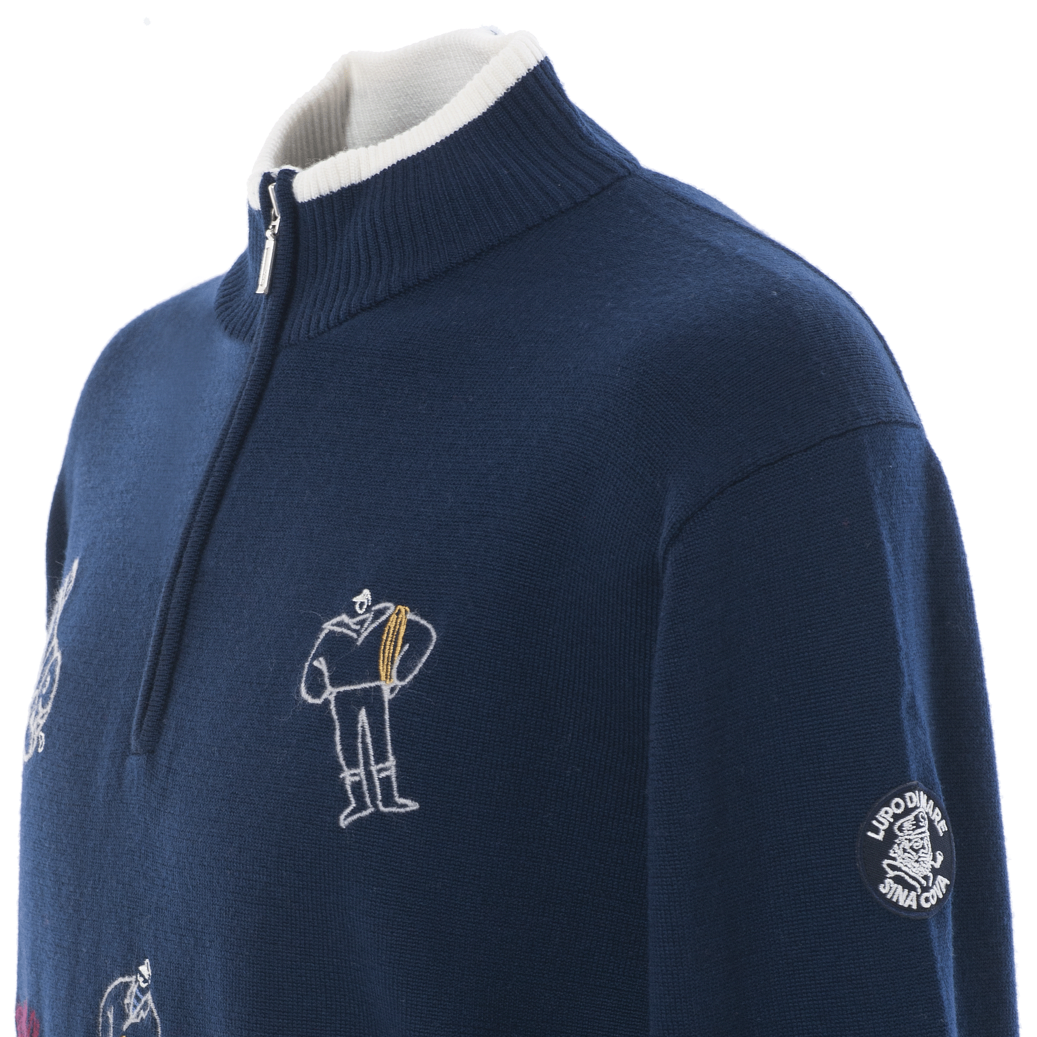 【アウトレット】 ハーフZIP セーター 22222010