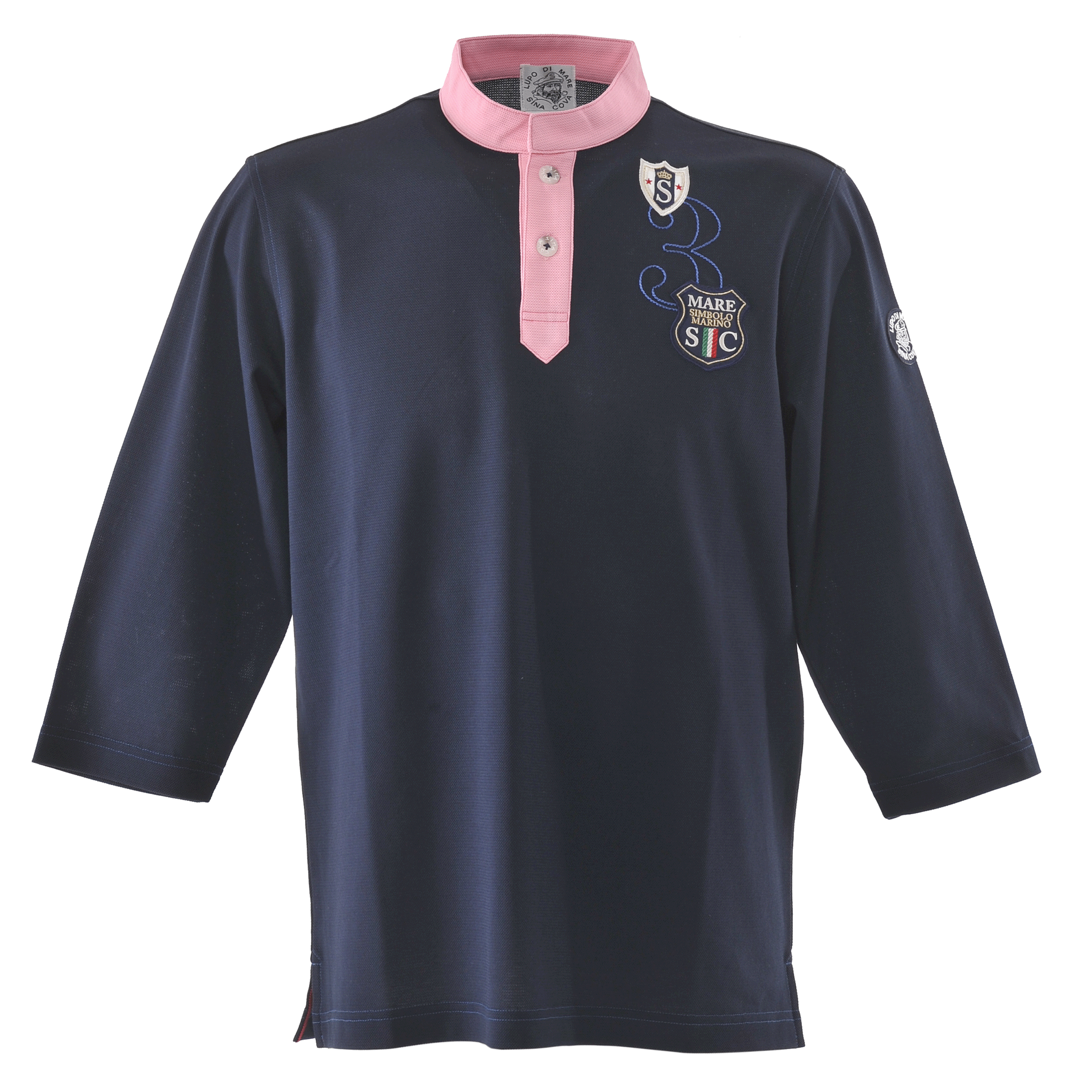 [Official] SINA COVA 7 -minute sleeve stand color shirt 23110040