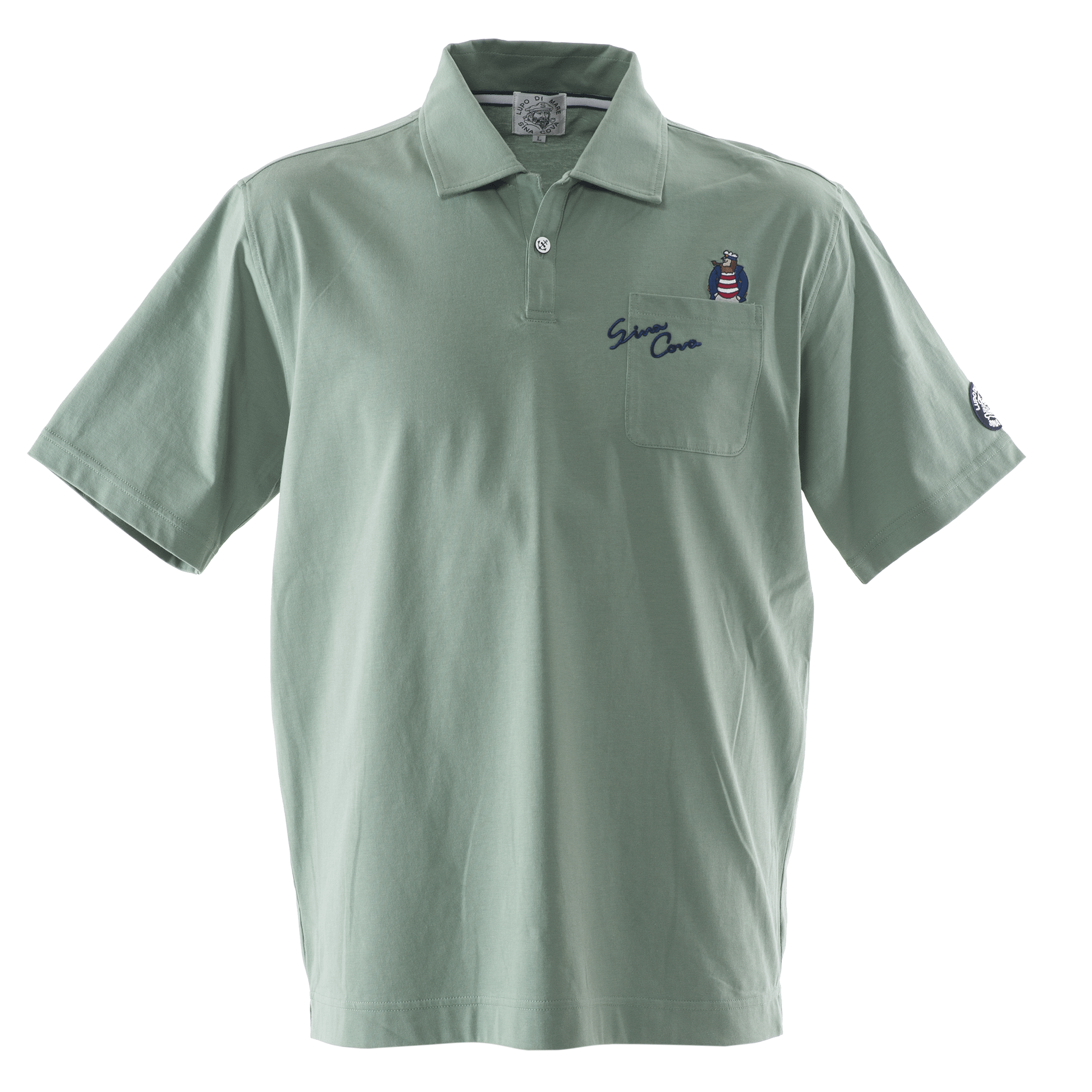 [Official] Shinakoba (Sina COVA) Short -sleeved polo shirt unisex (unisex) Size S ~ LL23120530