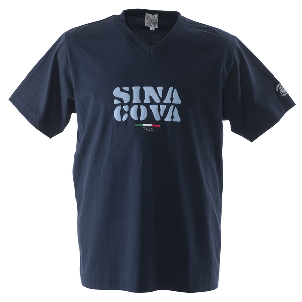 [Official] SINA COVA V-neck short-sleeve T-shirt 100% cotton 23120560