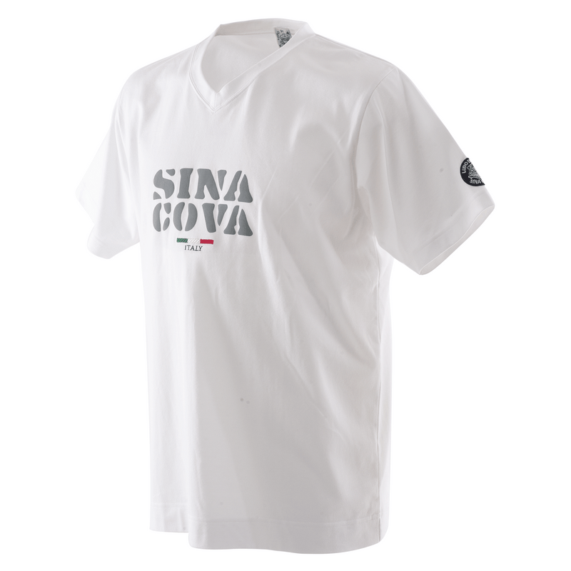 [Official] SINA COVA V-neck short-sleeve T-shirt 100% cotton 23120560