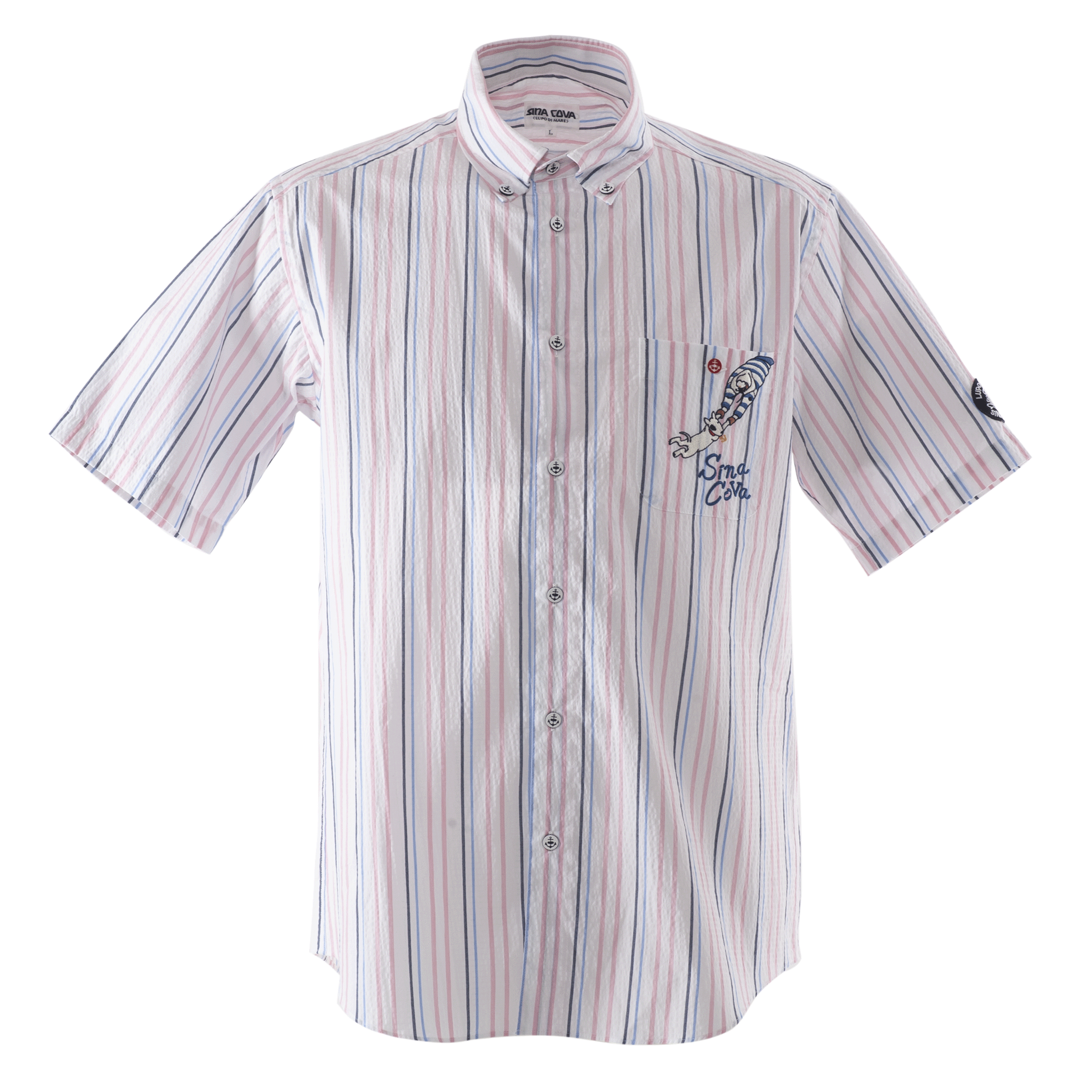 [Official] Sina Cova short -sleeved button down shirt 23124510