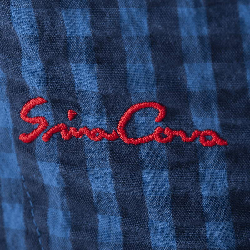 [Official] Sina Cova CPO Shirt Gingham Check Pattern Shirt Jacket 23133020