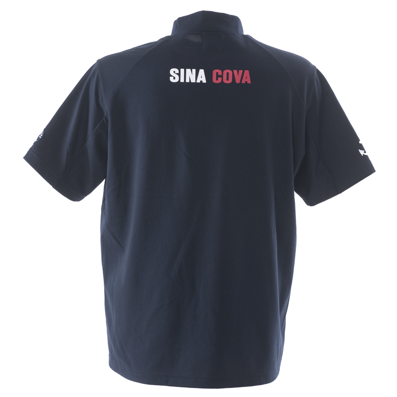 【公式】シナコバ（SINA COVA）ハイネックＴシャツ　接触冷感　蒸れにくい　高機能素材　スポーツ　23150510