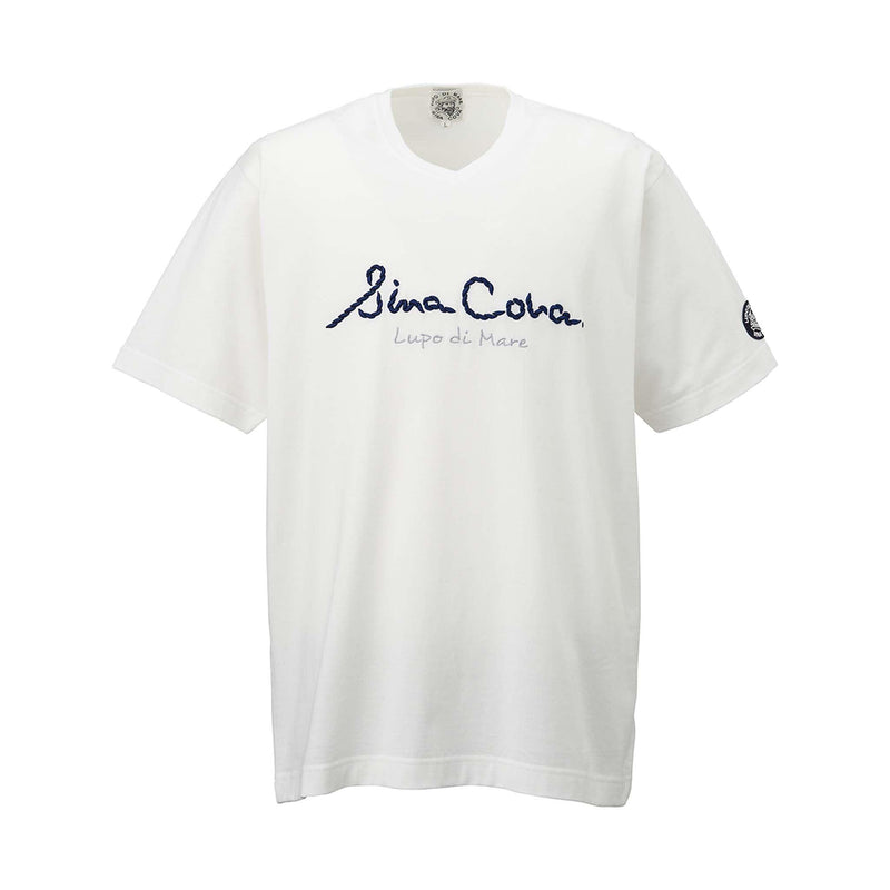 Vネック半袖Tシャツ　22120520 - SINA COVA