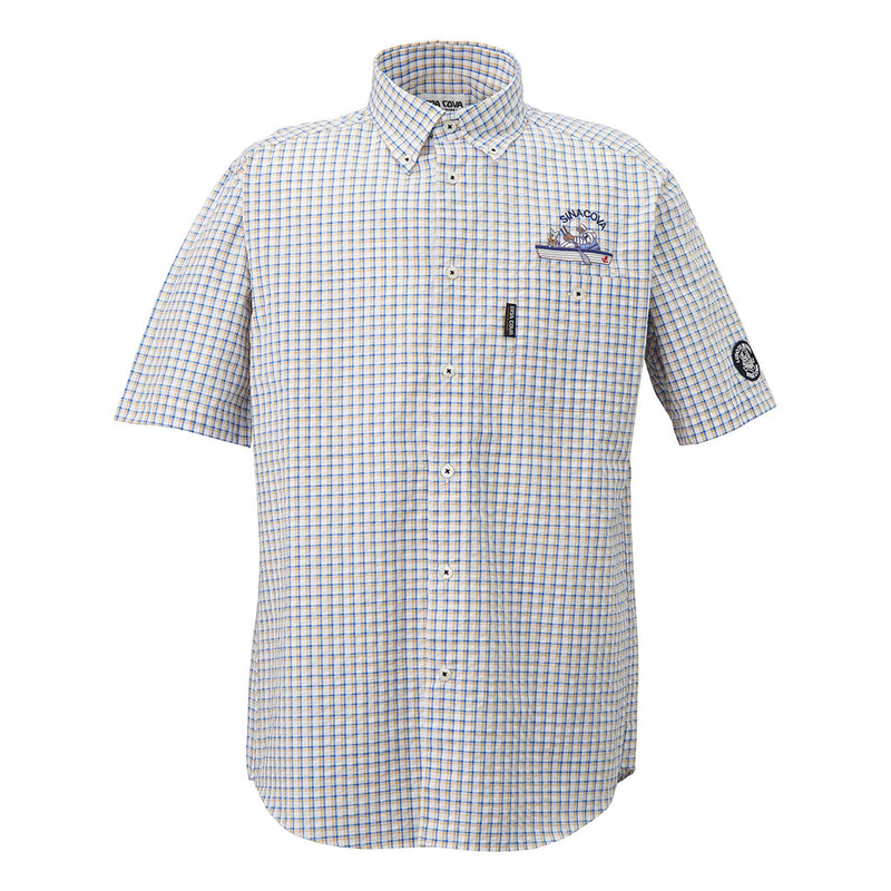 Short -sleeved button down shirt 22124530