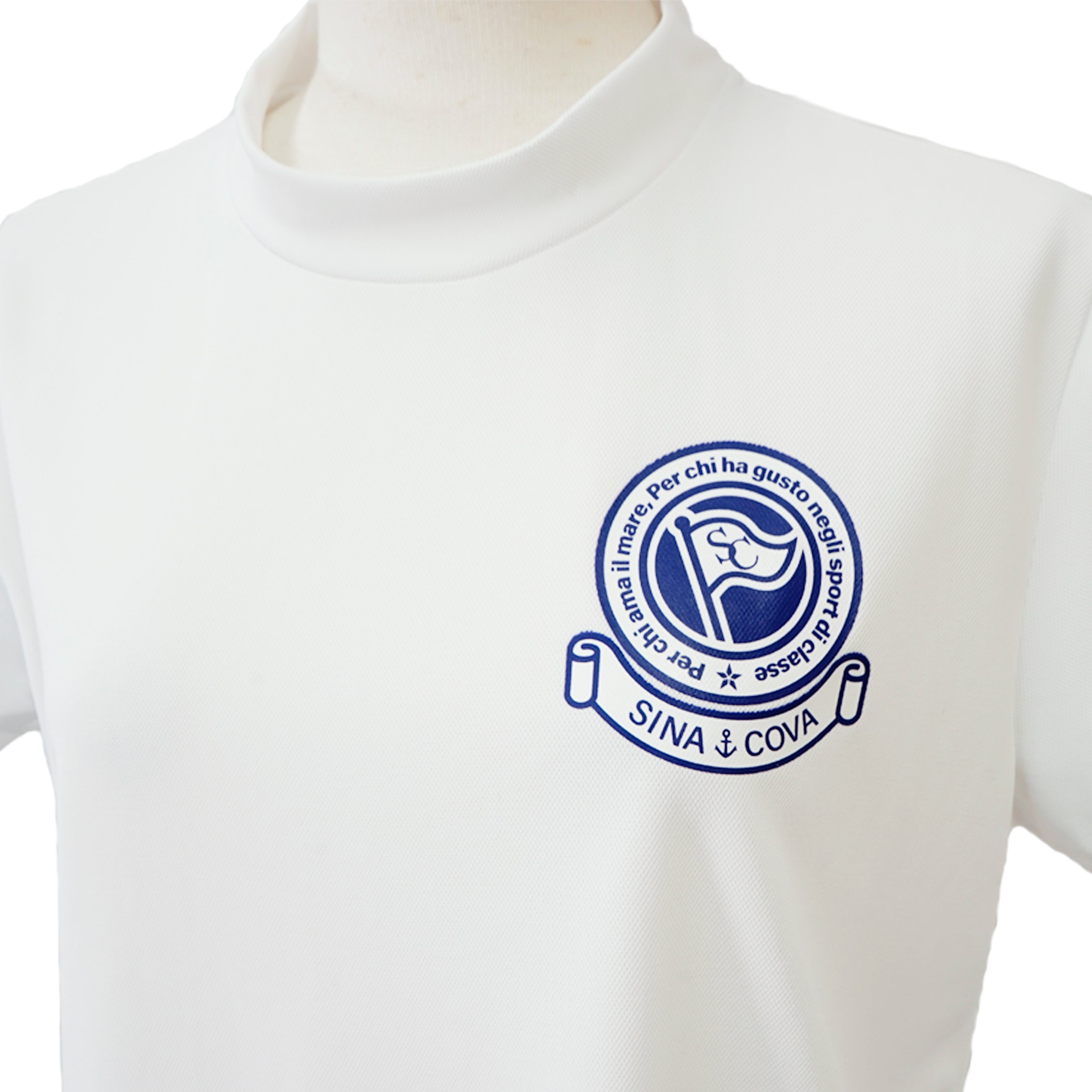 【アウトレット】シナコバ （SINA COVA） レディース ハイネック 半袖Tシャツ 22180563