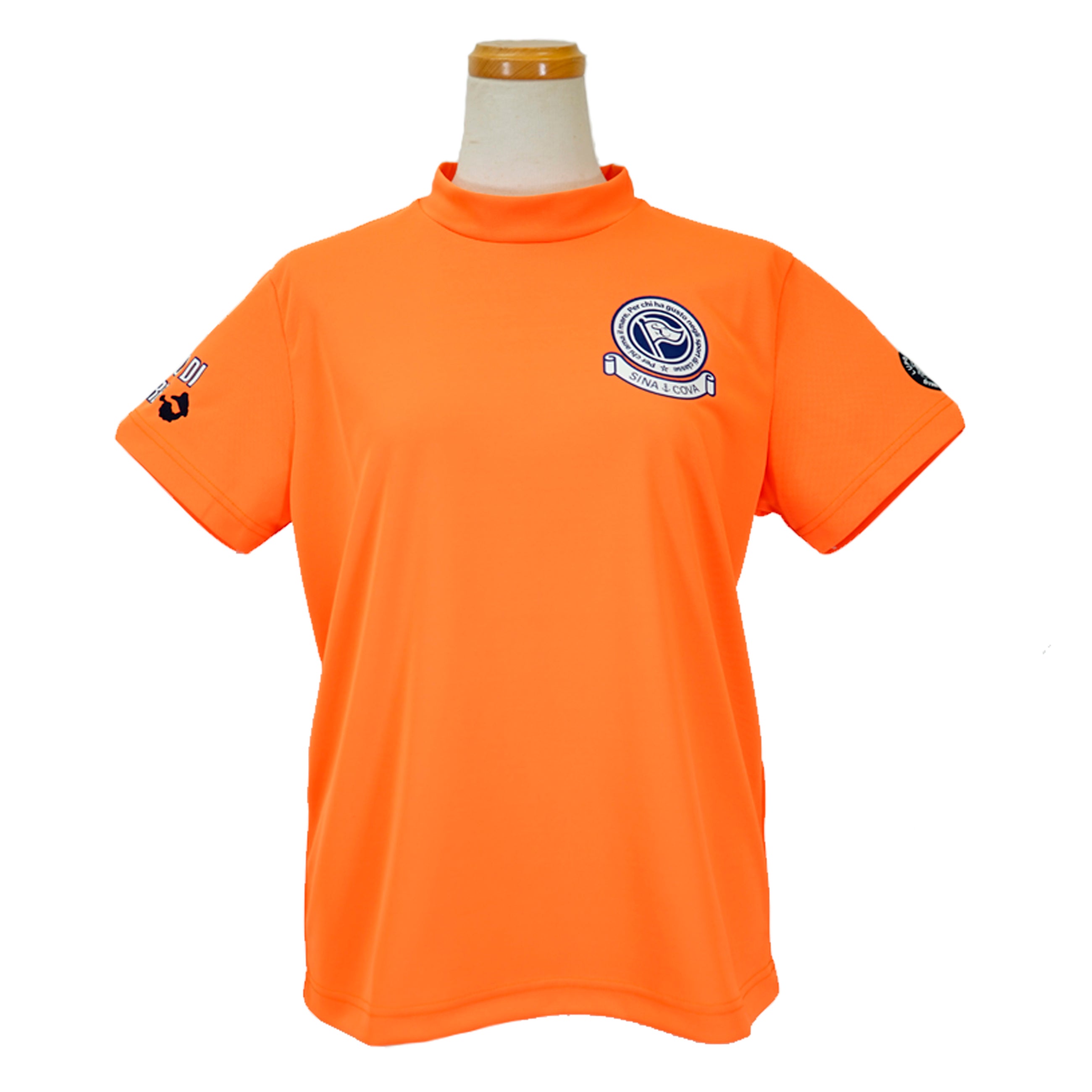 【アウトレット】シナコバ （SINA COVA） レディース ハイネック 半袖Tシャツ 22180563