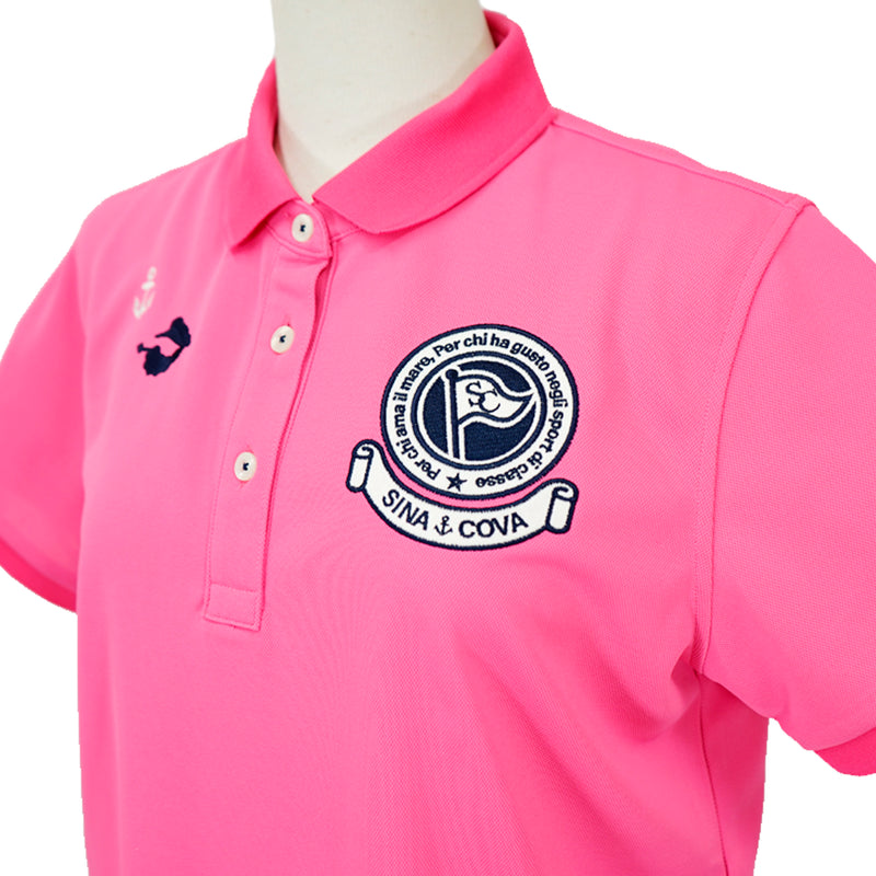 Ladies short sleeve polo shirt 22180573