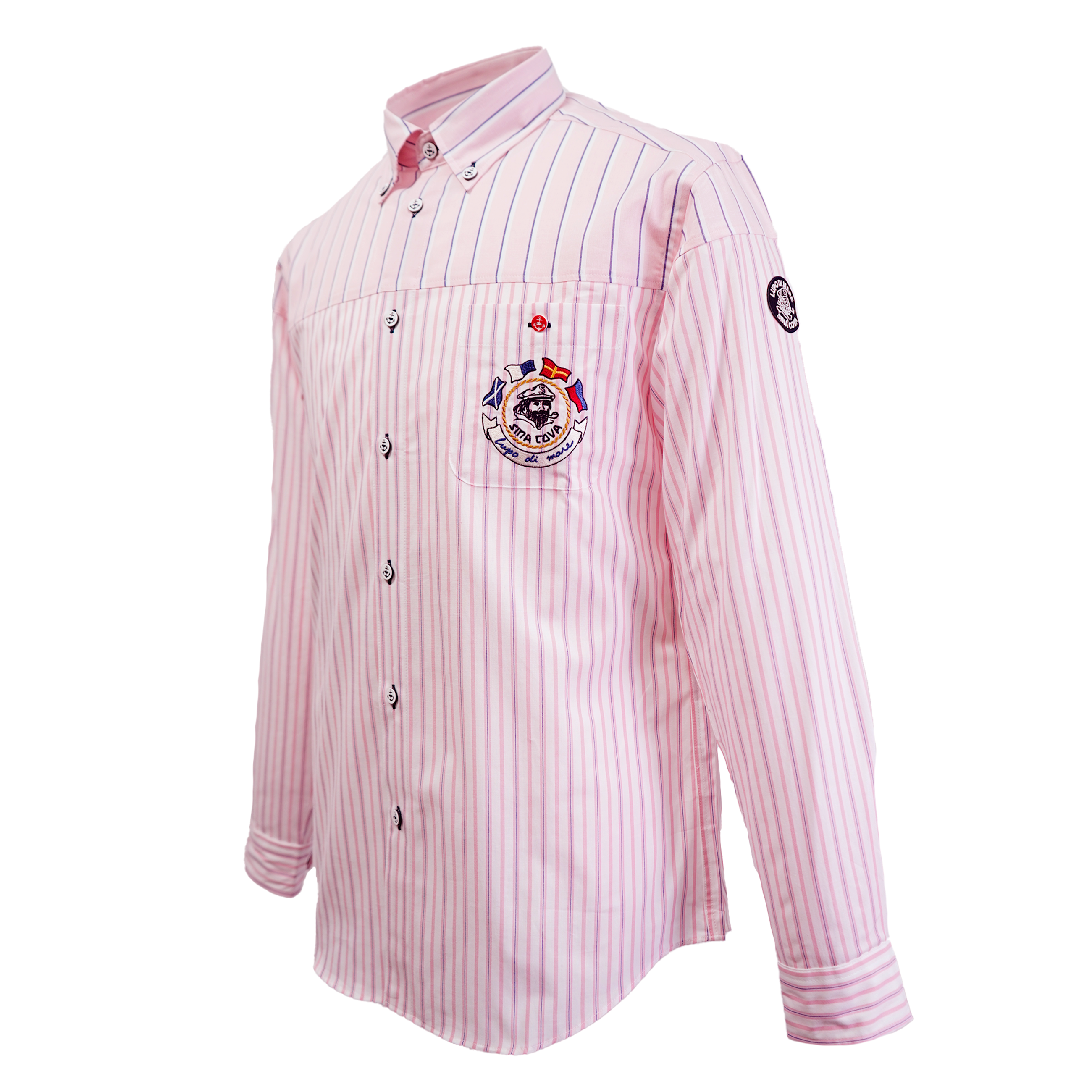 [Official] Shinakoba (Sina COVA) Long -sleeved button down shirt York Switch shirt 23124010