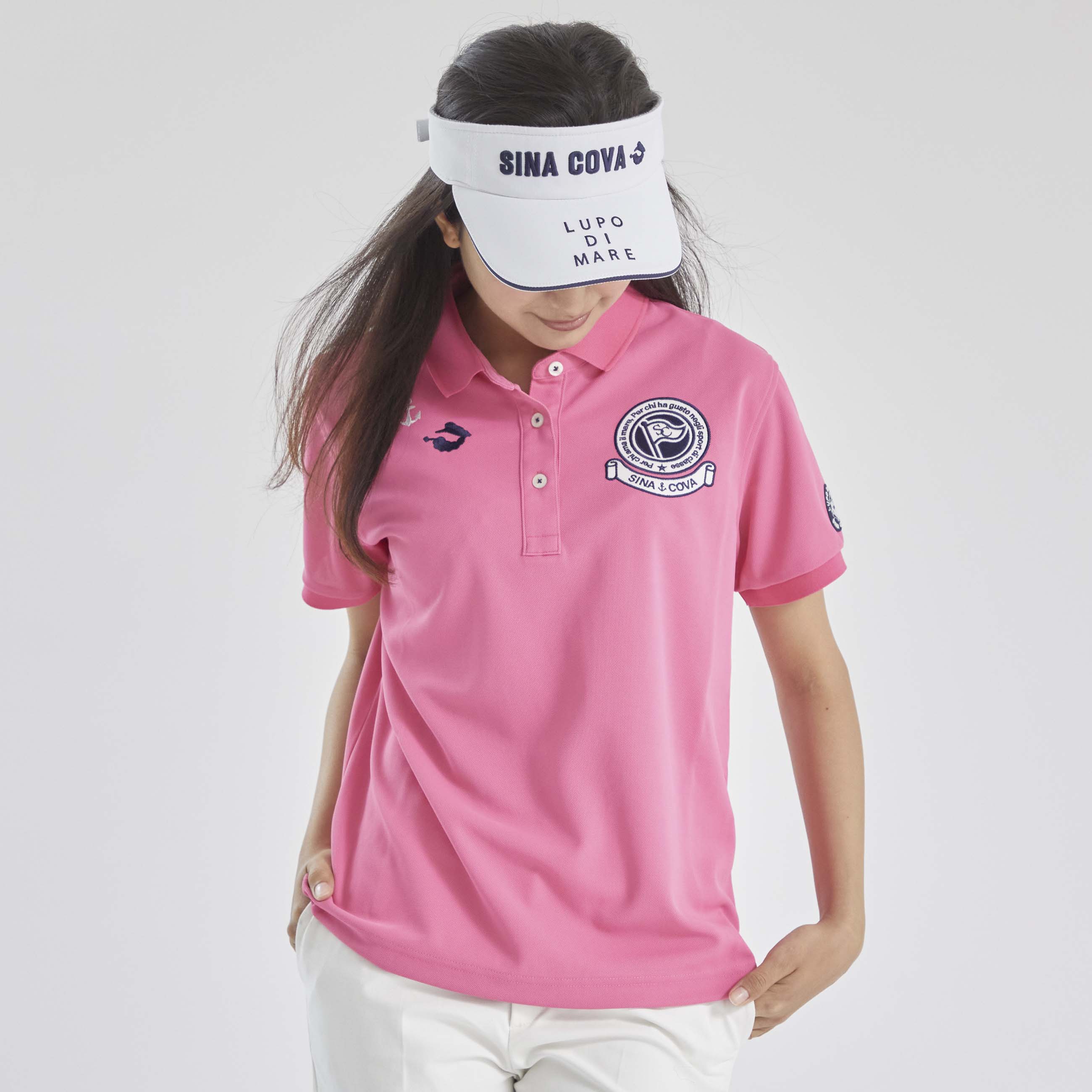 【アウトレット】シナコバ （SINA COVA） レディース 半袖 ポロシャツ 22180573