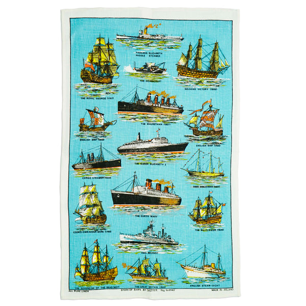 Tea towel Story of Ships 57000660